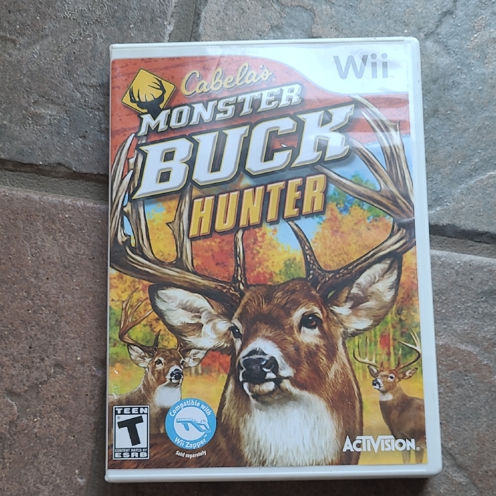Wii Cabelas Monster Buck Hunter Game